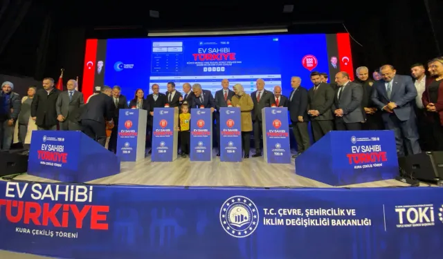 Yüzyılın Konut Projesi kapsamında Düzce'de hak sahipleri belirlendi