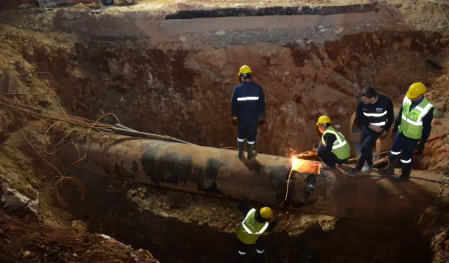 Antalya'da Duraliler 1 Ana İsale Hattı yeniden düzenlendi