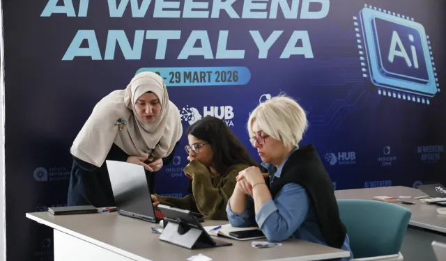 Antalya'da gençler 'AI Weekend ' ile yapay zeka ile buluştu