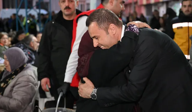 Balıkesir'de Bereket Sofrası Edremit'te kuruldu