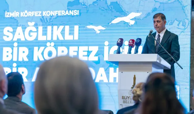 Başkan Tugay'dan Körfez uyarısı: Alg patlaması çağımızın yeni sorunu