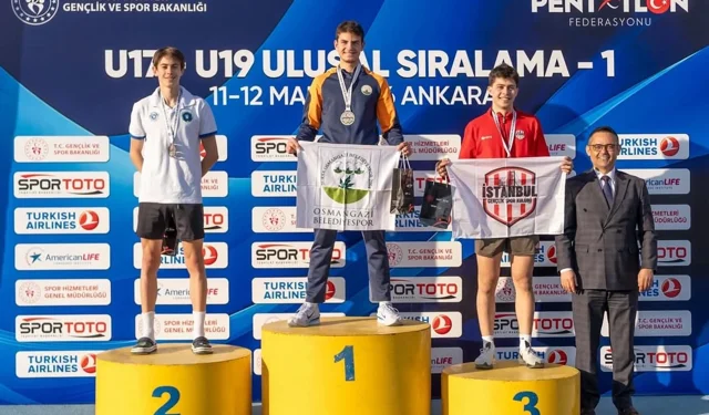 Bursa Büyükşehirli pentatlon sporcusu Türkiye ikincisi oldu