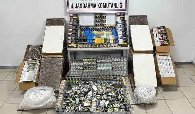 Bursa'da binlerce kaçak sigara ele geçirildi
