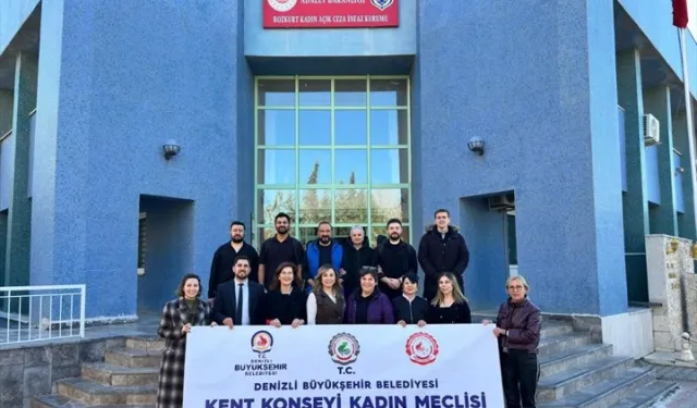 Denizli'de Kent Konseyi Kadın Meclisi'nden anlamlı ziyaret