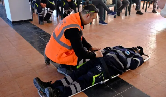 Eskişehir'de ESKİ'den afet ve acil durum eğitimi