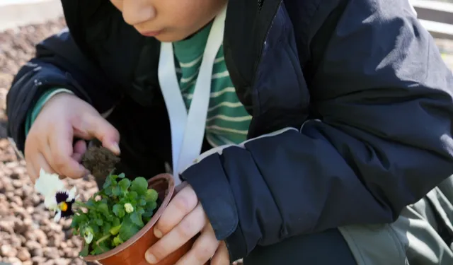 İstanbul Maltepe'de 'tarım parkı' minikleri ağırladı