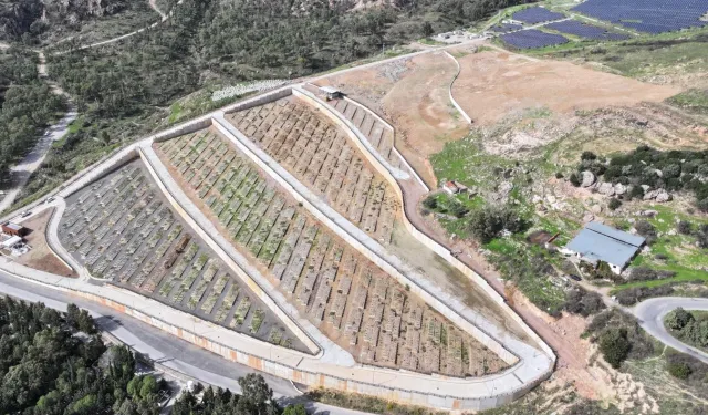 İzmir mezarlığına 70 futbol sahası büyüklüğünde yeni alan