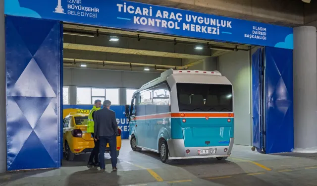 İzmir'de ticari araçlar bu merkezden deteyalı denertleniyor