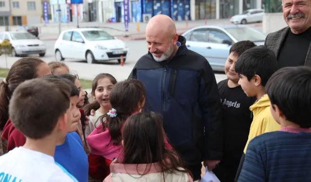 Kayseri Kocasinan'da toprakla büyüyen çocuklar mutlu