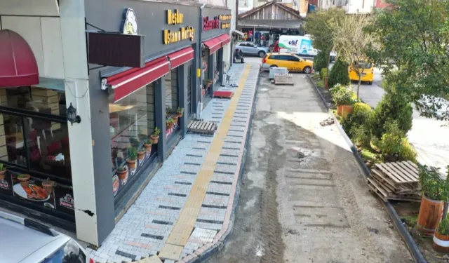 Ordu Fatsa'da Toprak Sokak'a modern dokunuş