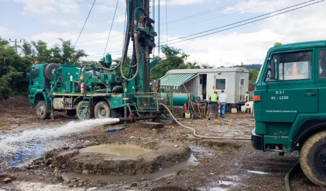Ordu'da kırsal mahallelere içme suyu için sondaj çalışmaları hızlandı