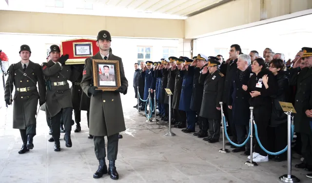 TSK'dan şehit binbaşı Sinan Taştekin'e son görev