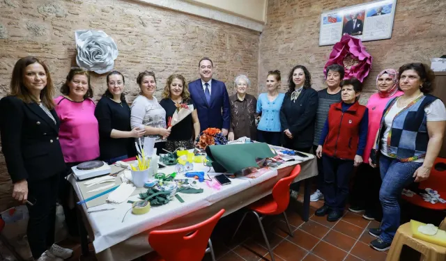 Başkan Dutlulu'dan MASMEK atölyelerine ziyaret