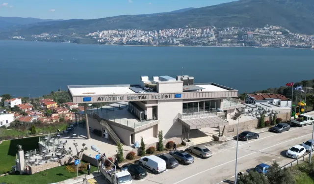 Bursa Gemlik'te Atatepe Sosyal Tesisi yenilenen yüzüyle hizmette