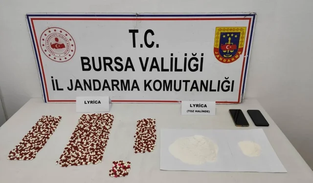 Bursa Yenişehir'de sentetik ecza ele geçirildi