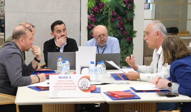 Bursa'da eğitim çalıştayı