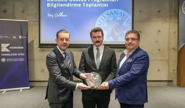 Denizli'de sanayicilere KOSGEB destekleri anlatıldı