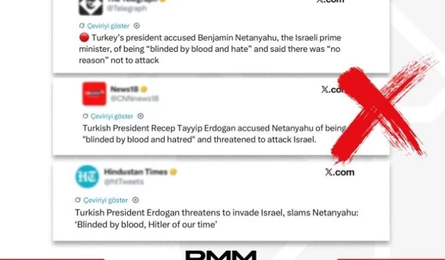 DMM'den Cumhurbaşkanı Erdoğan'a atfedilen iddialara açıklama