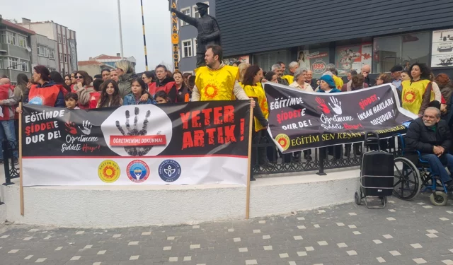 Edirne Keşan'da 'okulda şiddete' sessiz çığlık