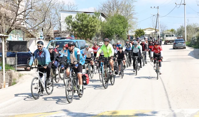 Granfondo Bursa öncesi bisikletliler Nilüfer'de buluştu