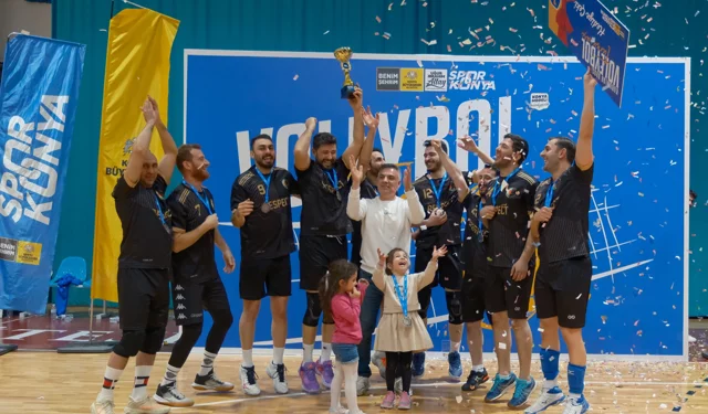 Kurumlararası filenin şampiyonu Konya Barosu