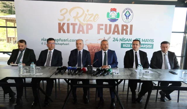 Rize 3. Kitap Fuarı kapılarını açıyor