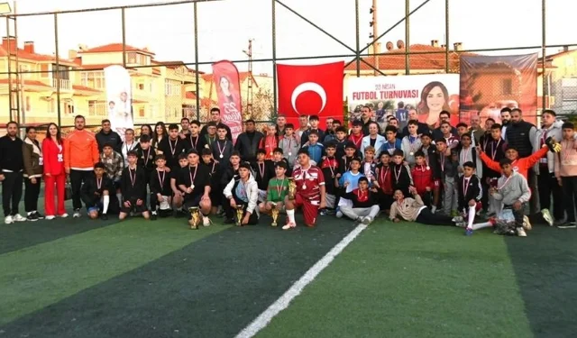 Tekirdağ'da miniklerden futbol resitali