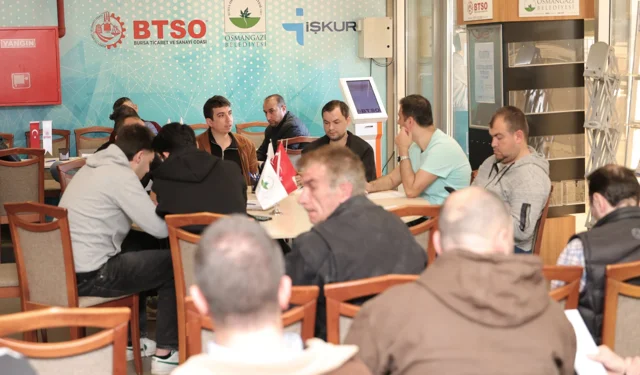 Bursa Osmangazi'de 1 haftada iş sahibi oluyorlar