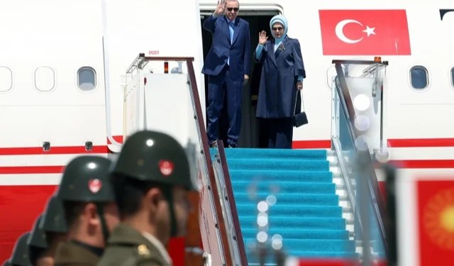 Cumhurbaşkanı Erdoğan Kazakistan'a uğurlandı