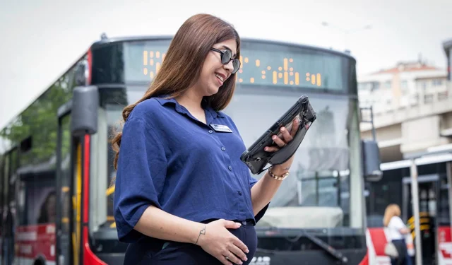 ESHOT şoförü, doğum sonrası direksiyona dönmek için gün sayıyor