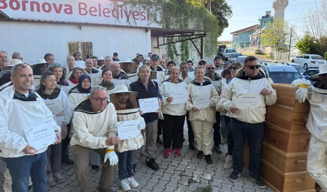 İzmir Bornova'da arıcılığa güçlü destek