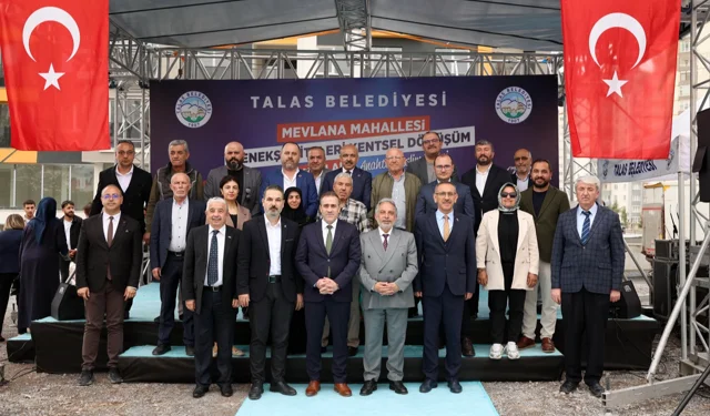 Kayseri Talas'ta yeni bir yaşam başladı