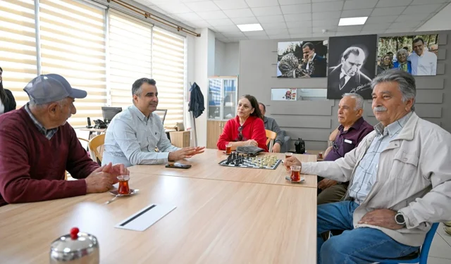 Mersin'de emekli evleri dayanışmanın merkezi oldu
