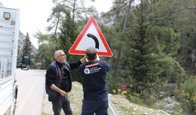 Antalya'da yayla yolları yenileniyor