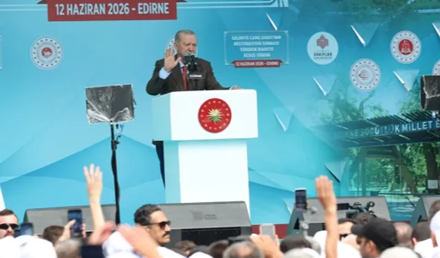 Cumhurbaşkanı Erdoğan'dan Edirne'de yatırımlar ve 'Türkiye Yüzyılı' vurgusu