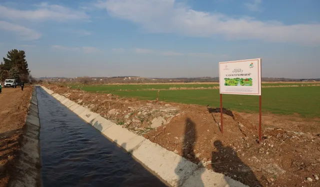 Gaziantep'te 'Cansuyum' projesi hızla ilerliyor