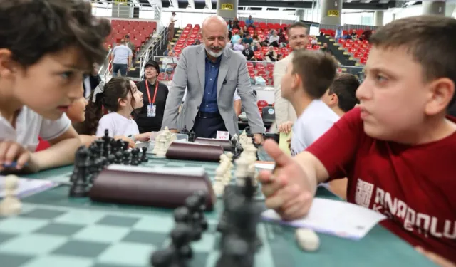 Kayseri Kocasinan'da zihinlerin gelişimine satranç katkısı