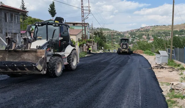 Malatya Yeşilyurt'ta asfalt çalışmaları tamamlandı