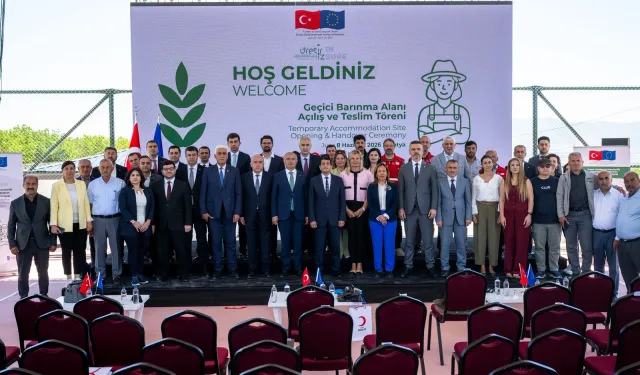 Malatya'da METİP Geçici Barınma Alanı açıldı