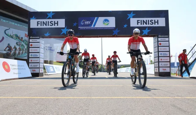 Milli pedallar Avrupa Şampiyonluğu için Sakarya'da
