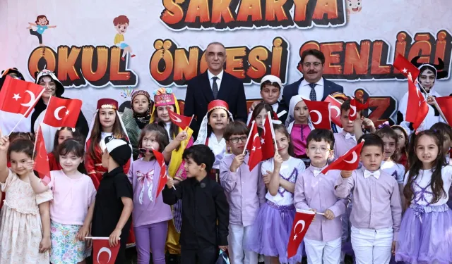 Sakarya'da Okul Öncesi Şenliği yoğun katılımla gerçekleştirildi