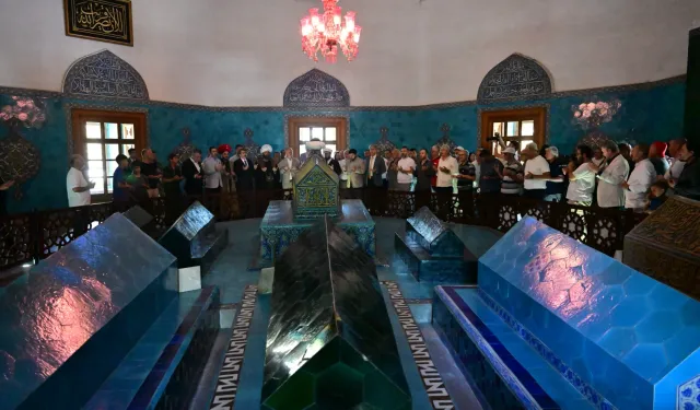 Bursa Yıldırım'da Sultan Çelebi Mehmed dualarla anıldı