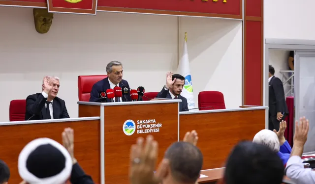 Sakarya meclisinde yeni projeler onaylandı