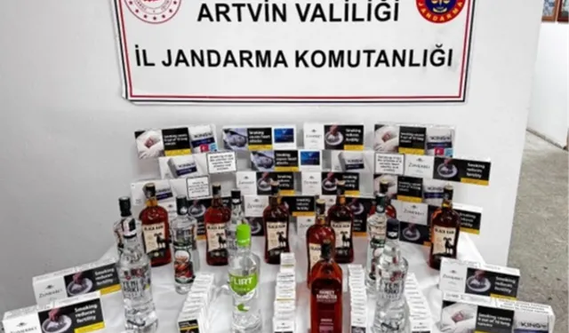 Artvin'de kaçakçılıkla mücadelede 10 gözaltı!