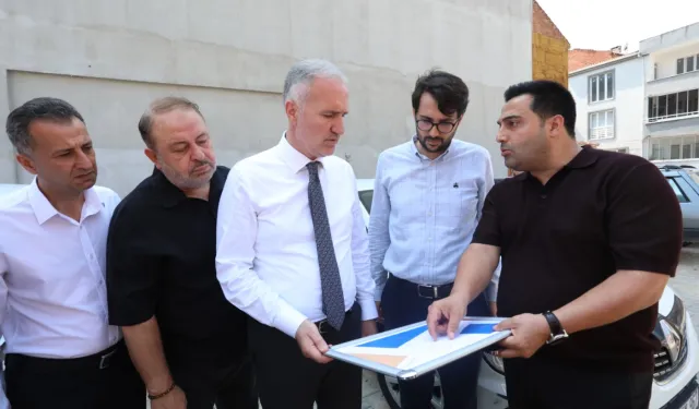 Bursa İnegöl'de kamulaştırmalarla yeni otopark oluşturuldu