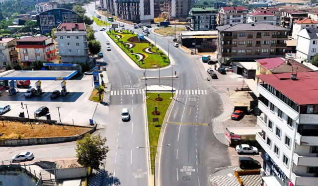 Darıca'daki kavşakta trafik rahatladı, ulaşım hızlandı