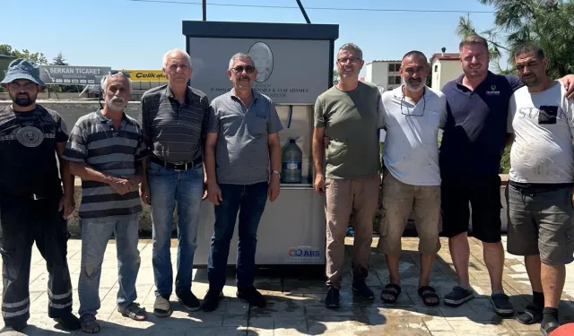 Edirne Keşan'da 'kartlı hayır' çeşmesine kavuştu