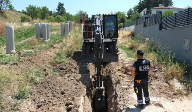 Eskişehir'de kanalizasyon kapasitesi artıyor