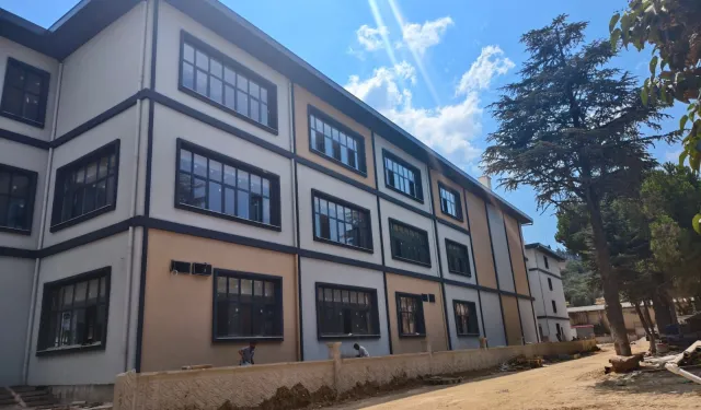Gemlik'te 500 kişilik öğrenci yurdunda sona doğru