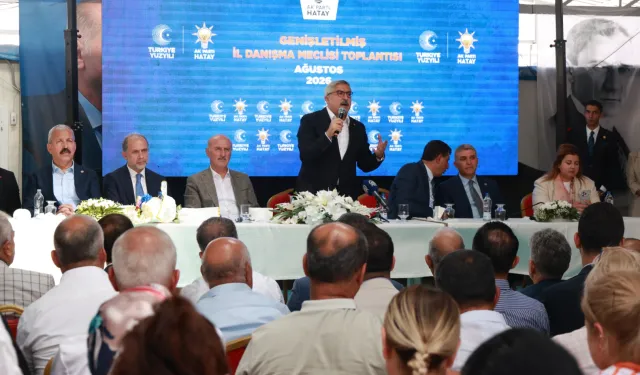 Hüseyin Yayman: 'AK Parti'nin rakibi AK Parti'dir. Kendimizle yarışıyoruz'